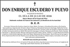 Enrique Escudero y Pueyo